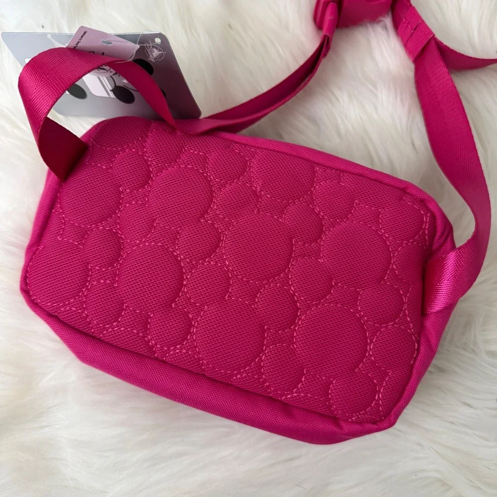 NWT - Disneyworld - Ear Holder Fanny Waist Pack Hot Pink - Picture 7 of 7